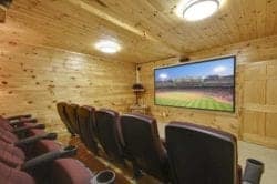 fox hollow lodge movie room