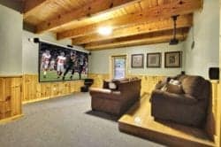 theater room in gatlinburg